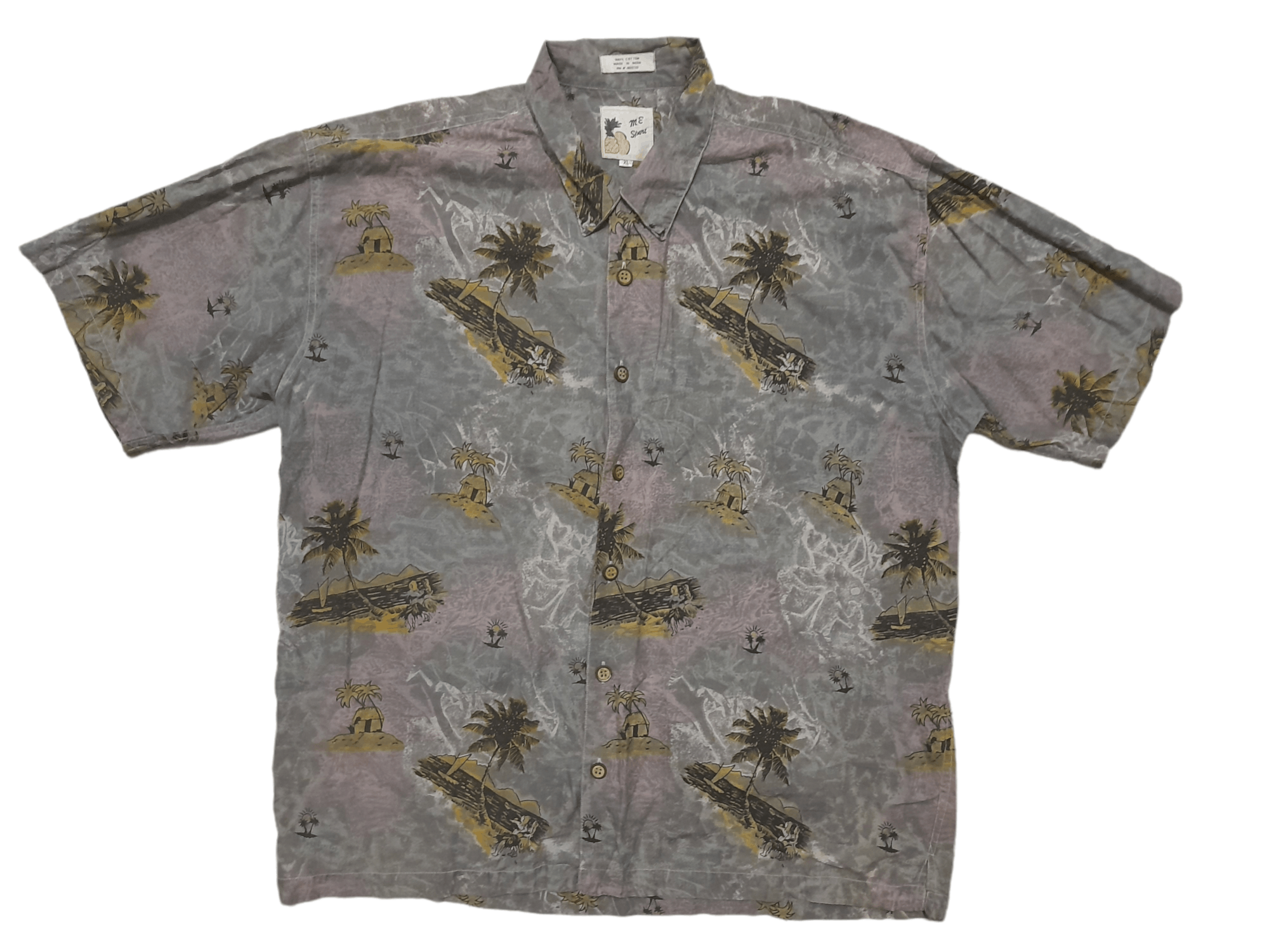 Other ME Sport Hawaii Button Down Shirt (D911) Size US XL / EU 56 / 4 - 1 Thumbnail