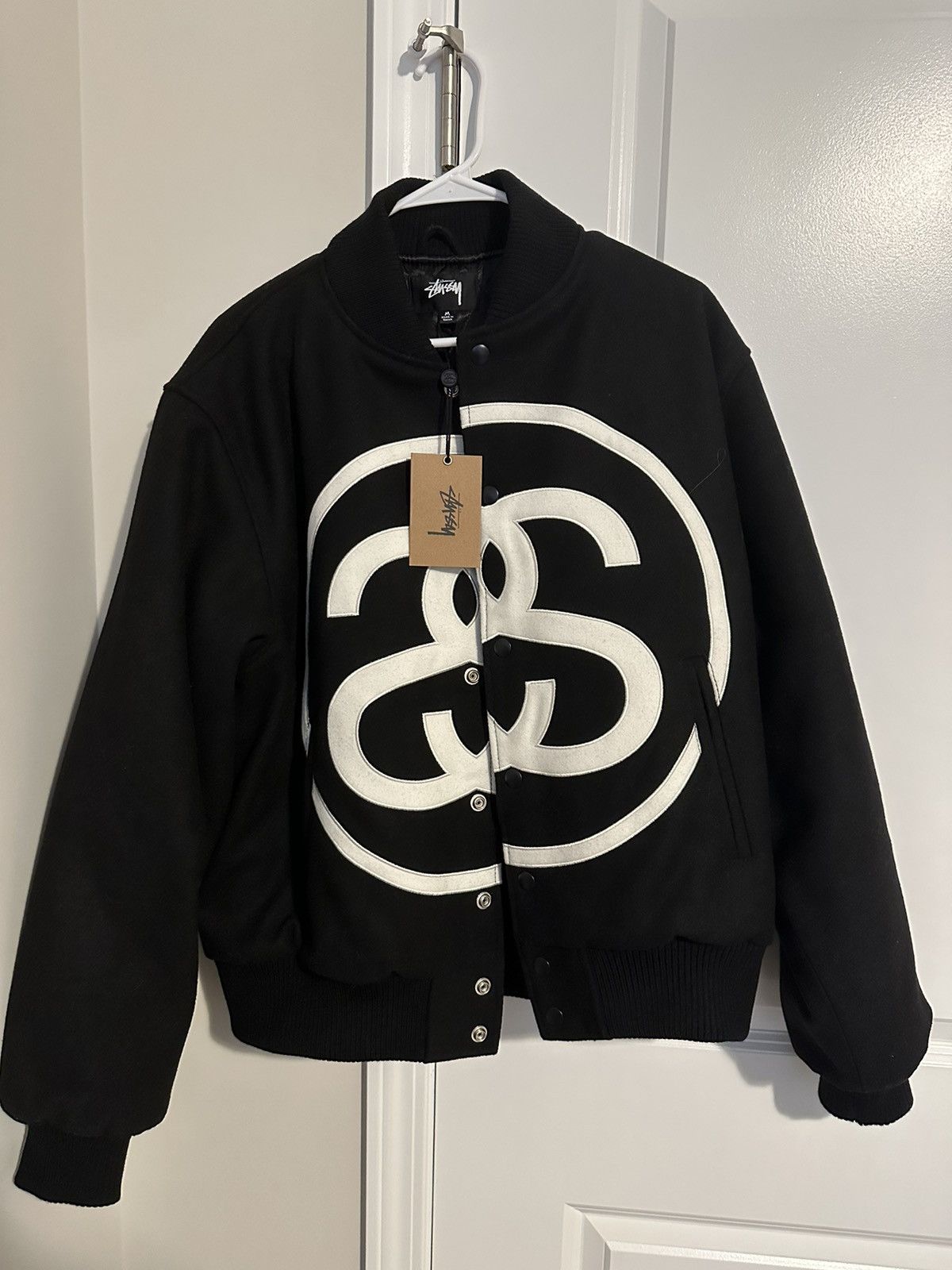 STUSSY SS-LINK VARSITY JACKET ジャケット - ジャケット/アウター