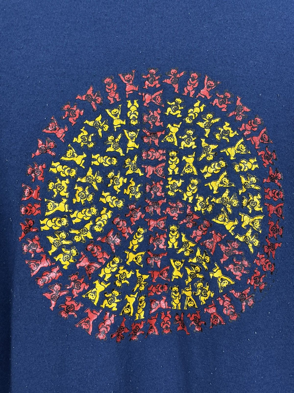 Band Tees Vintage 90s Peace logo grateful dead design bear sweatshirt Size US M / EU 48-50 / 2 - 4 Thumbnail