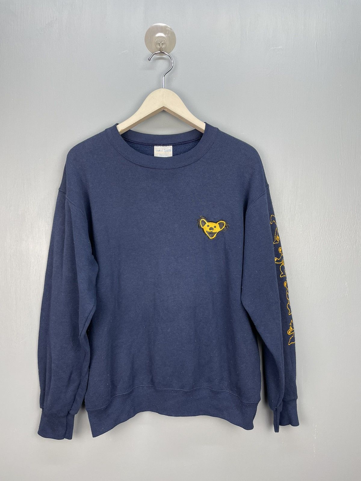 Band Tees Vintage 90s Peace logo grateful dead design bear sweatshirt Size US M / EU 48-50 / 2 - 2 Thumbnail