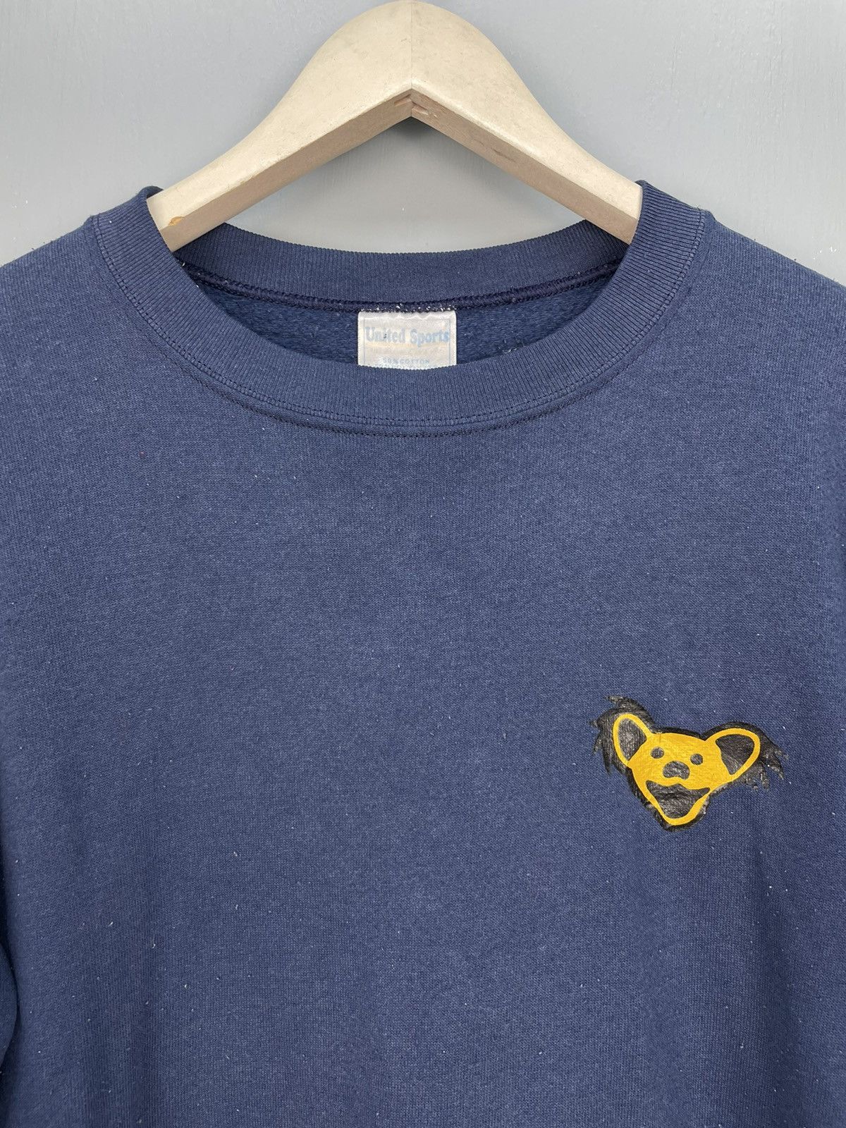 Band Tees Vintage 90s Peace logo grateful dead design bear sweatshirt Size US M / EU 48-50 / 2 - 3 Thumbnail