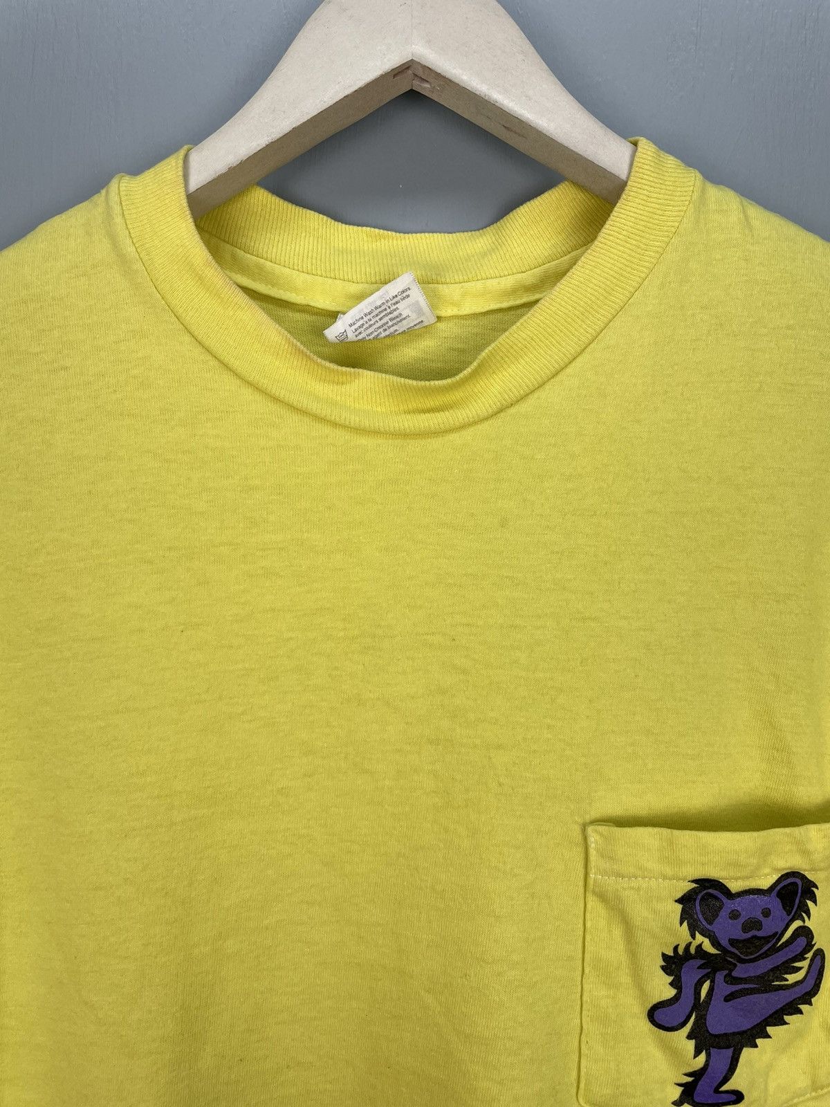 Band Tees Vintage 80s Grateful Bear pocket tee Size US M / EU 48-50 / 2 - 3 Thumbnail