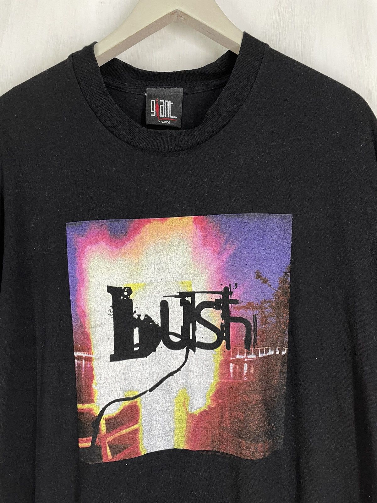 Band Tees Vintage 90s Bush rock band Suitcase promo t shirt Size US XL / EU 56 / 4 - 3 Thumbnail
