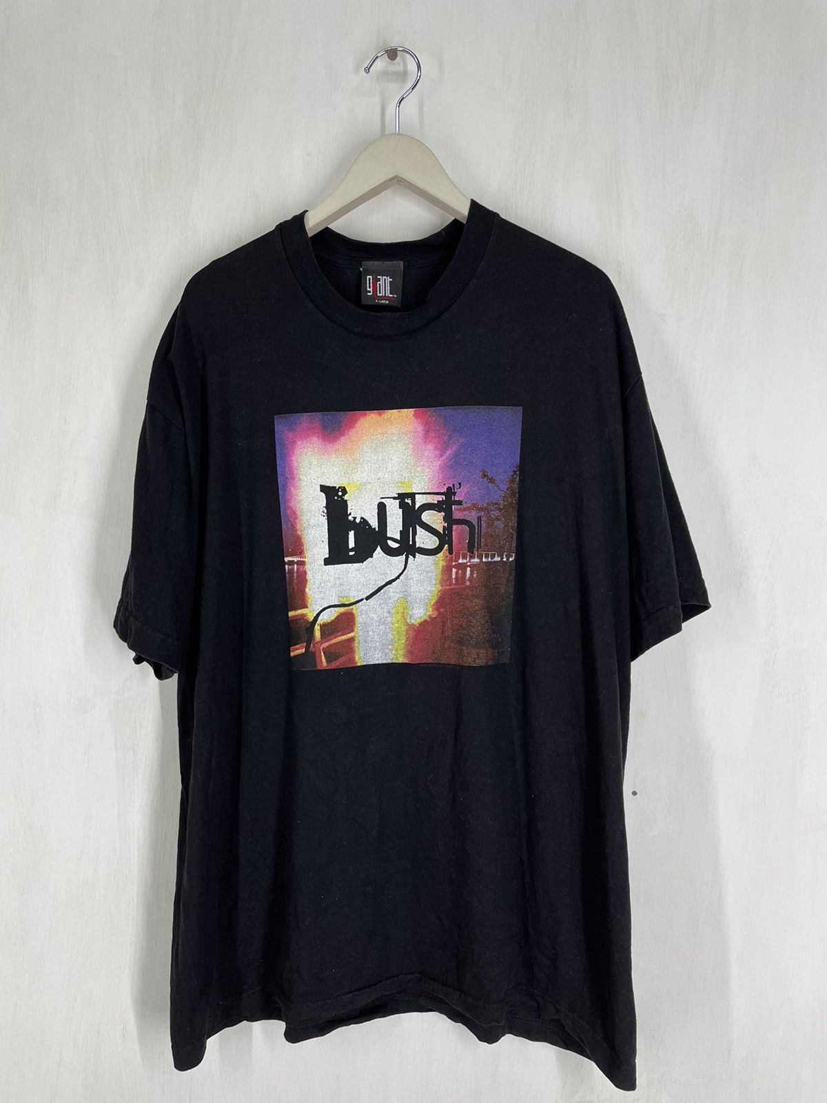 Band Tees Vintage Vintage 90s Bush rock band Suitcase promo t shirt Grailed