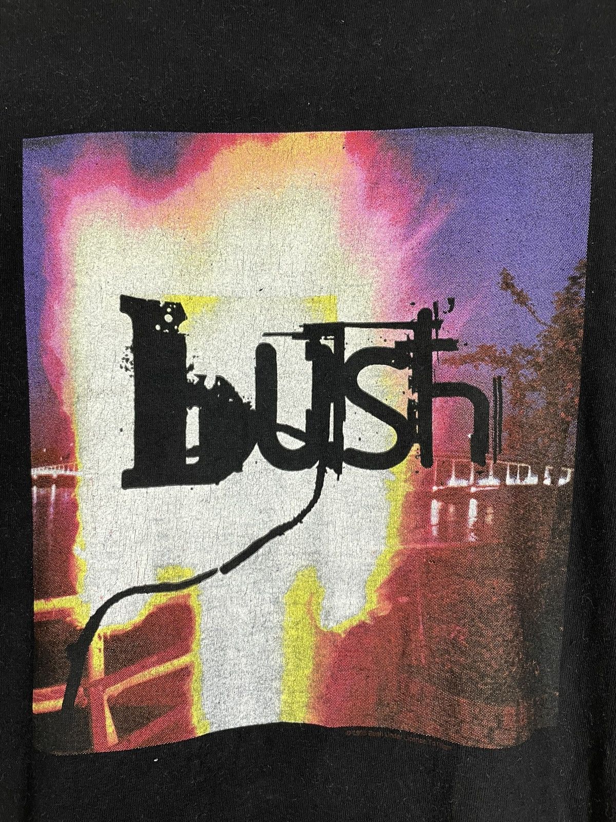 Band Tees Vintage 90s Bush rock band Suitcase promo t shirt Size US XL / EU 56 / 4 - 4 Thumbnail