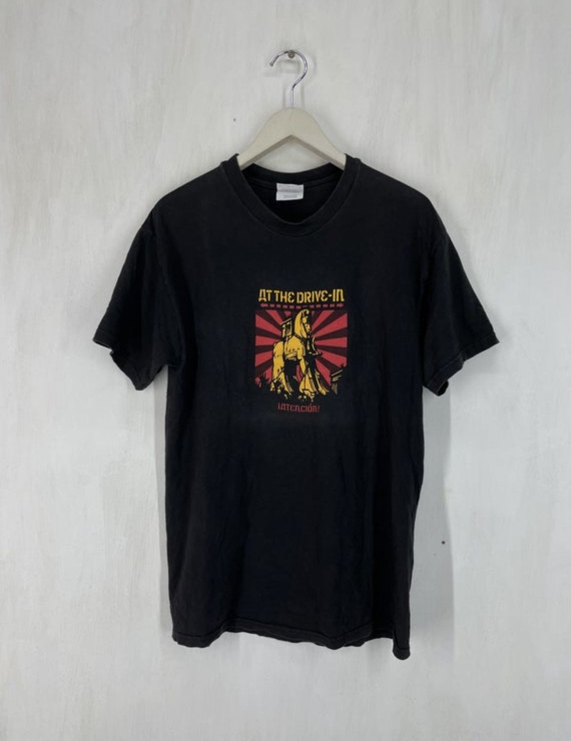 Band Tees Vintage 90s At the Drive-In !atencion! band tee Size US M / EU 48-50 / 2 - 1 Thumbnail