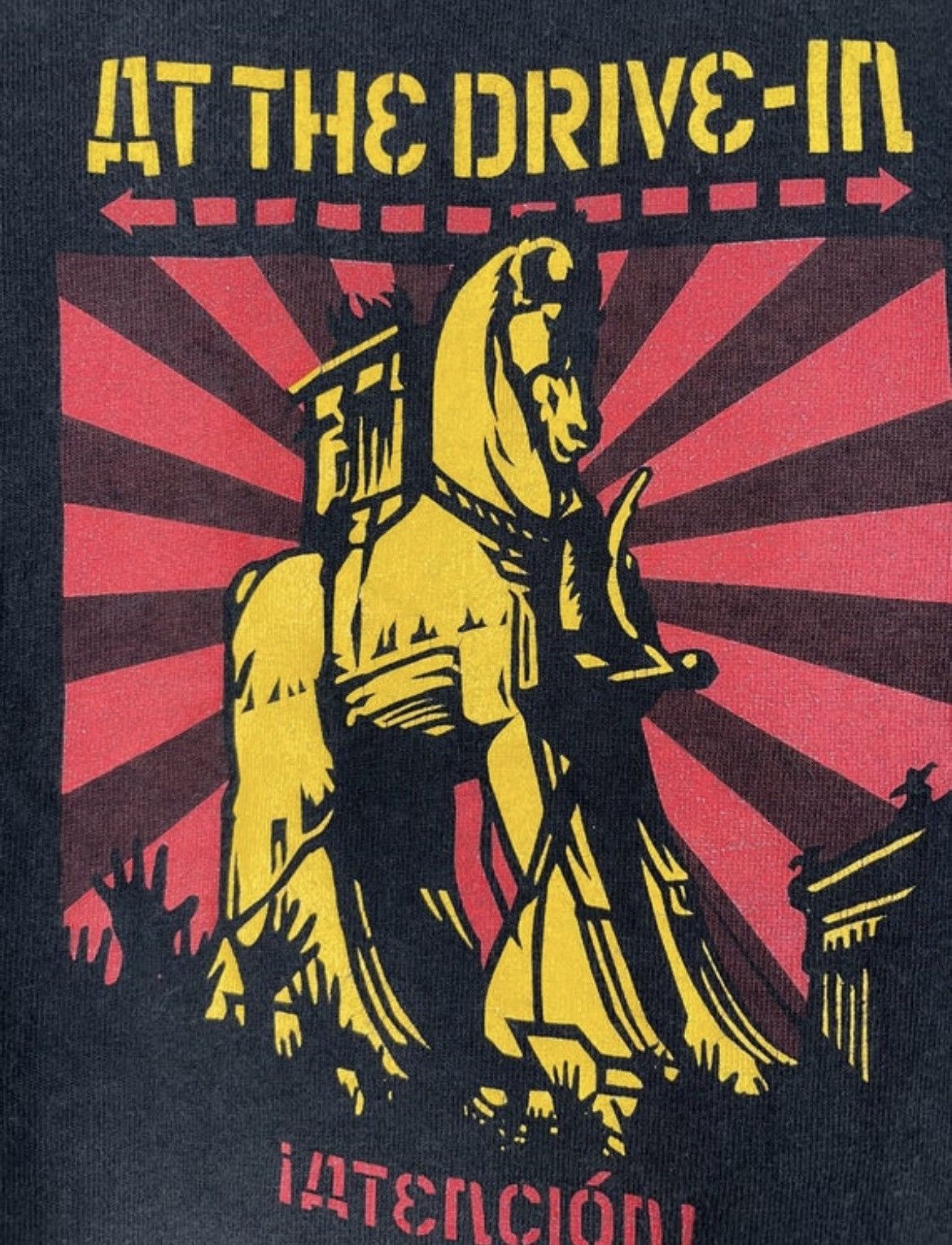 Band Tees Vintage 90s At the Drive-In !atencion! band tee Size US M / EU 48-50 / 2 - 4 Thumbnail