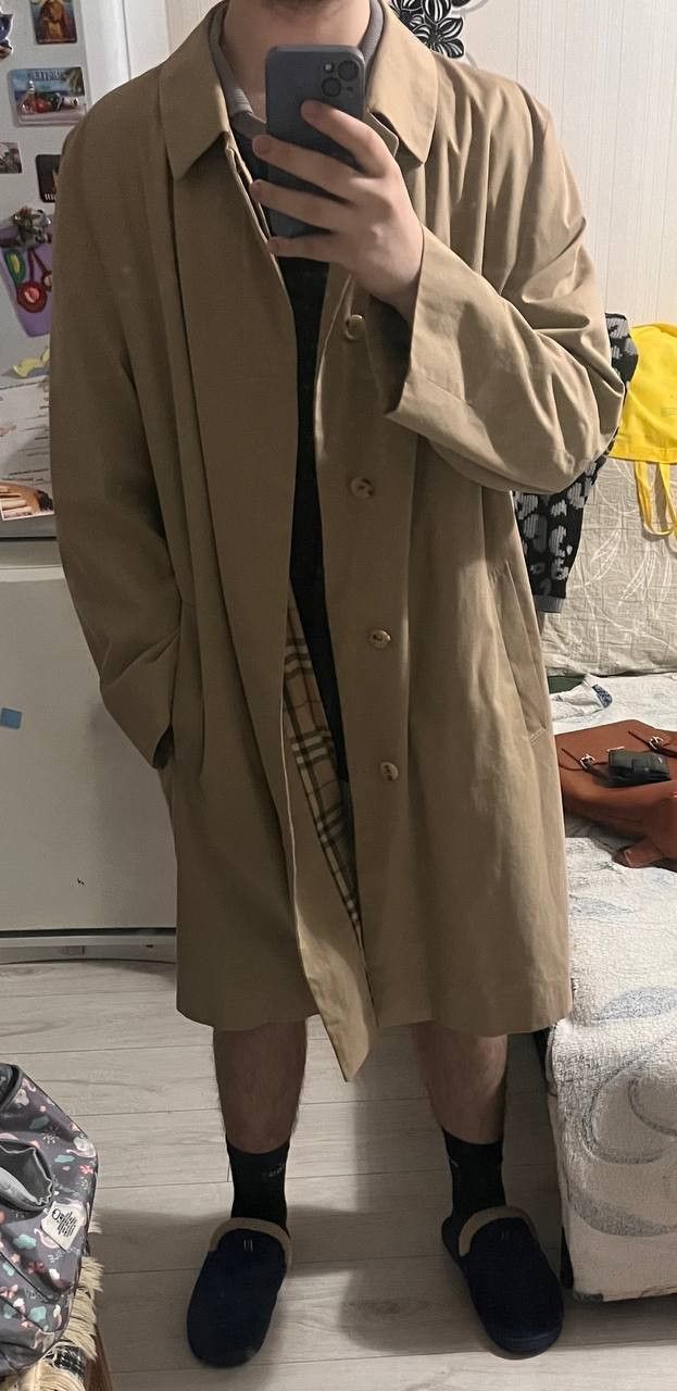Burberry × Vintage Vintage Burberry Trench Coat Size L / US 10 / IT 46 - 8 Thumbnail