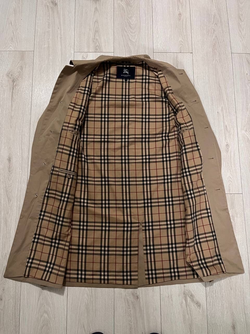 Burberry × Vintage Vintage Burberry Trench Coat Size L / US 10 / IT 46 - 3 Thumbnail