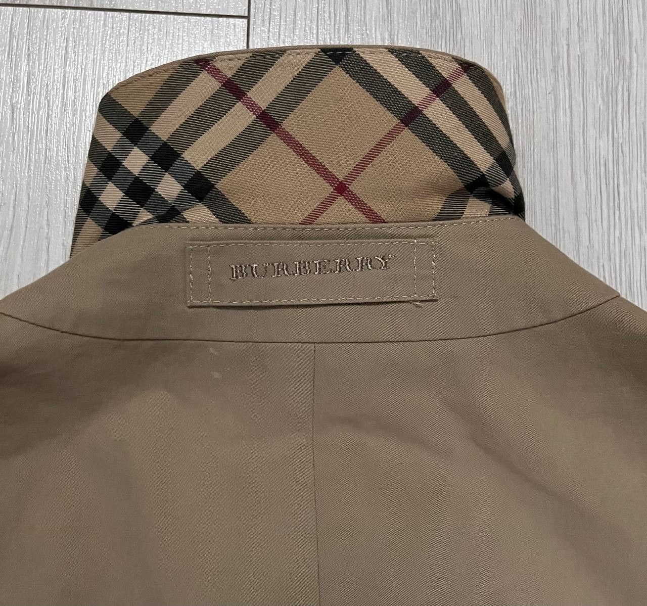 Burberry × Vintage Vintage Burberry Trench Coat Size L / US 10 / IT 46 - 4 Thumbnail