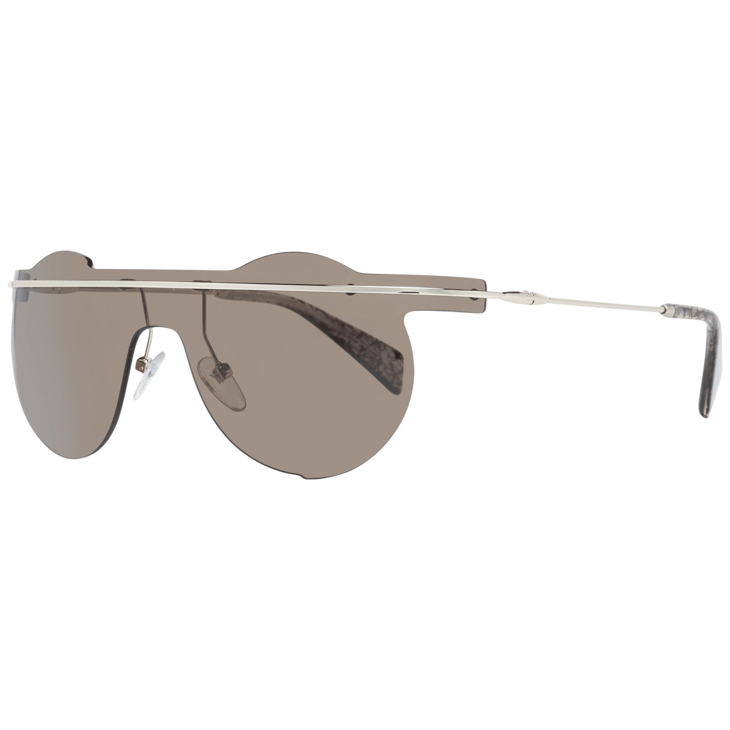 Yohji Yamamoto Gray Metal Glasses (Frames)