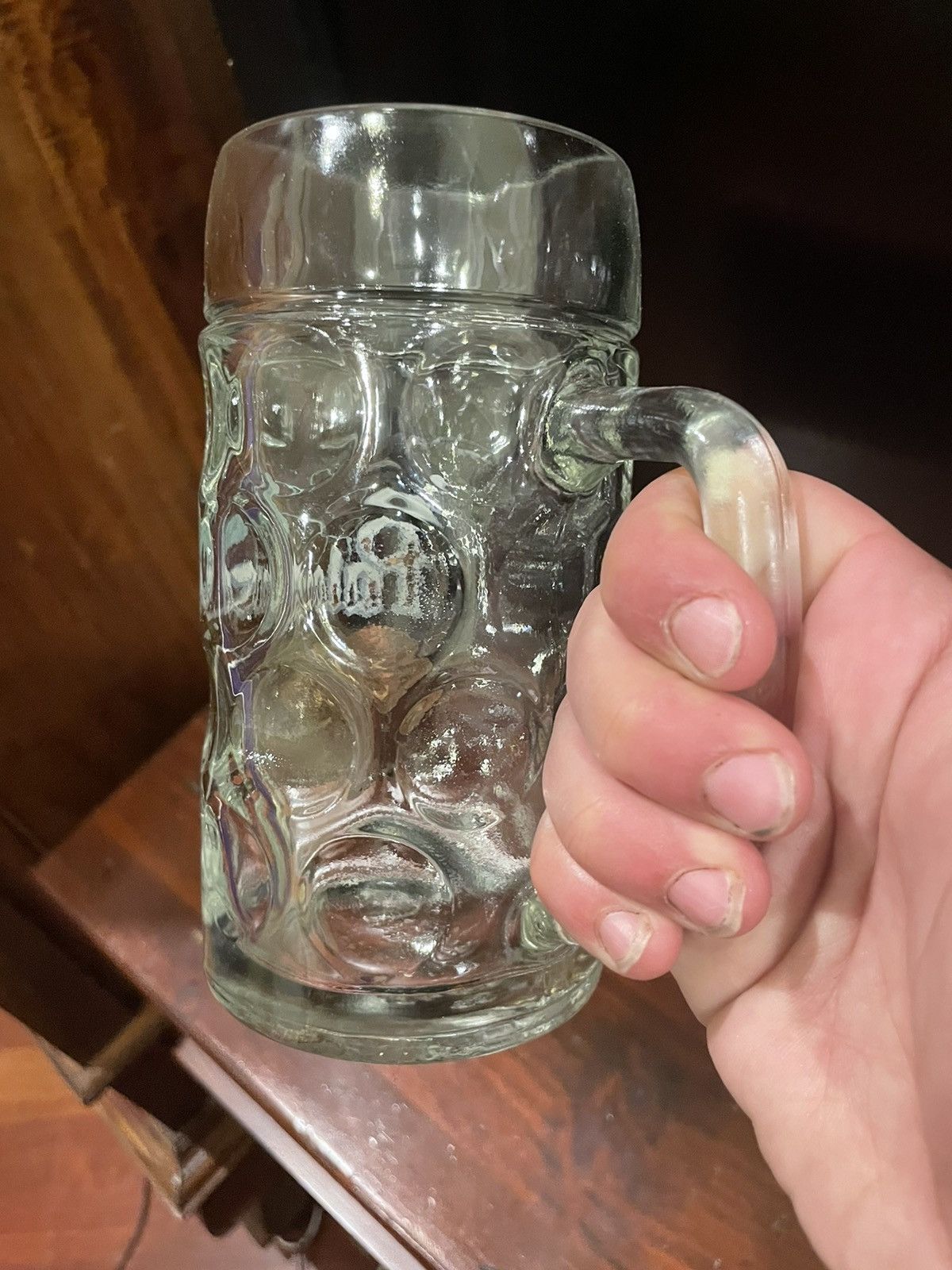 Palace FW18 Palace Glass Stein (Beer Mug) Size ONE SIZE - 2 Thumbnail