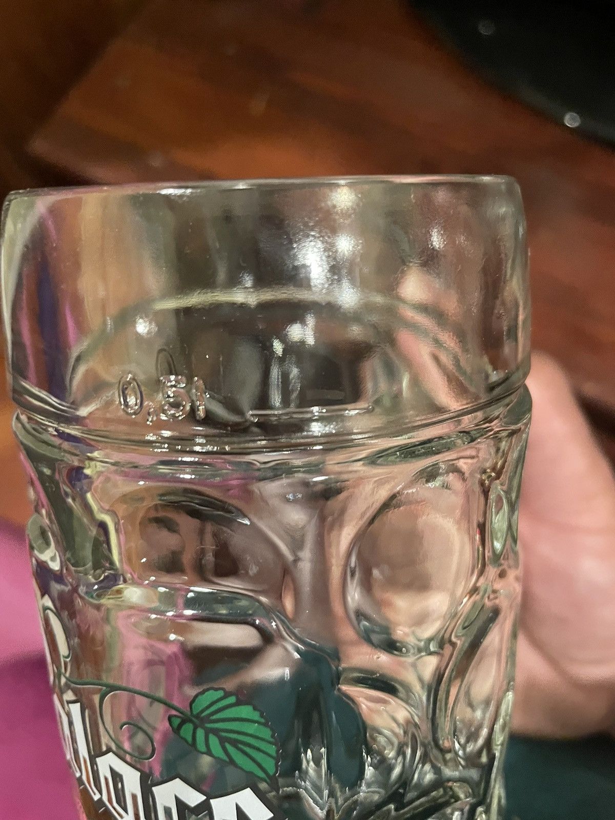 Palace FW18 Palace Glass Stein (Beer Mug) Size ONE SIZE - 6 Thumbnail