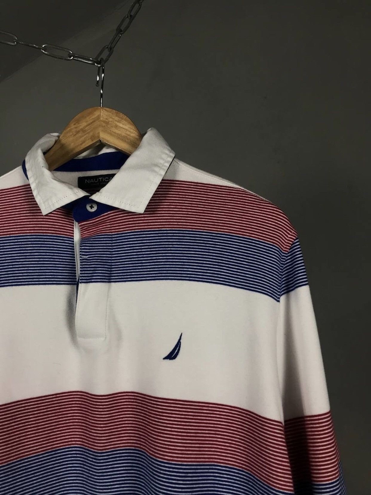 Nautica Nautica outdoor luxury multicolor polo sweatshirt Size US M / EU 48-50 / 2 - 2 Thumbnail