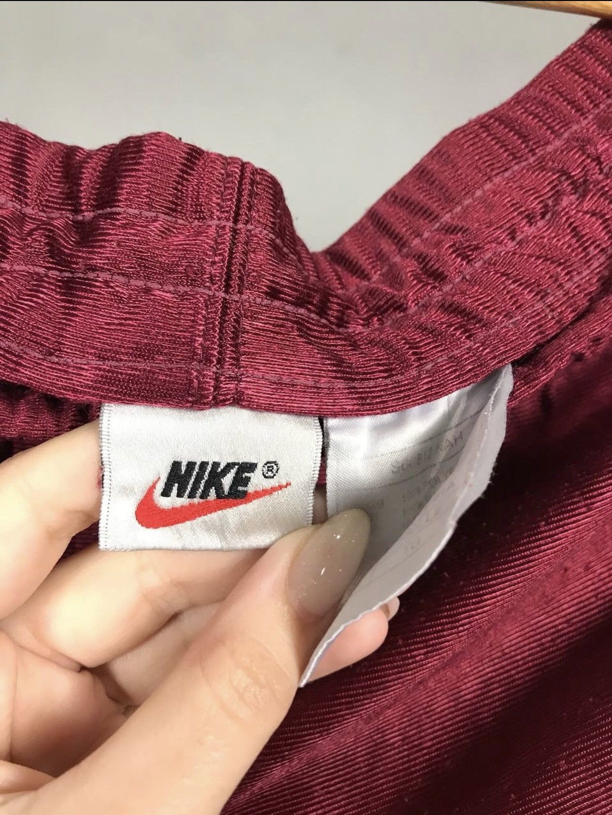 Nike × Vintage Nike swoosh streetwear vintage shorts Size US 36 / EU 52 - 6 Thumbnail