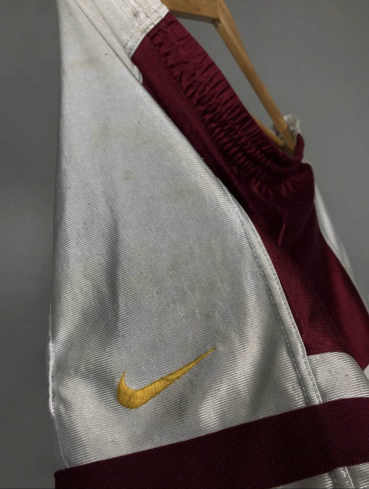 Nike × Vintage Nike swoosh streetwear vintage shorts Size US 36 / EU 52 - 5 Thumbnail