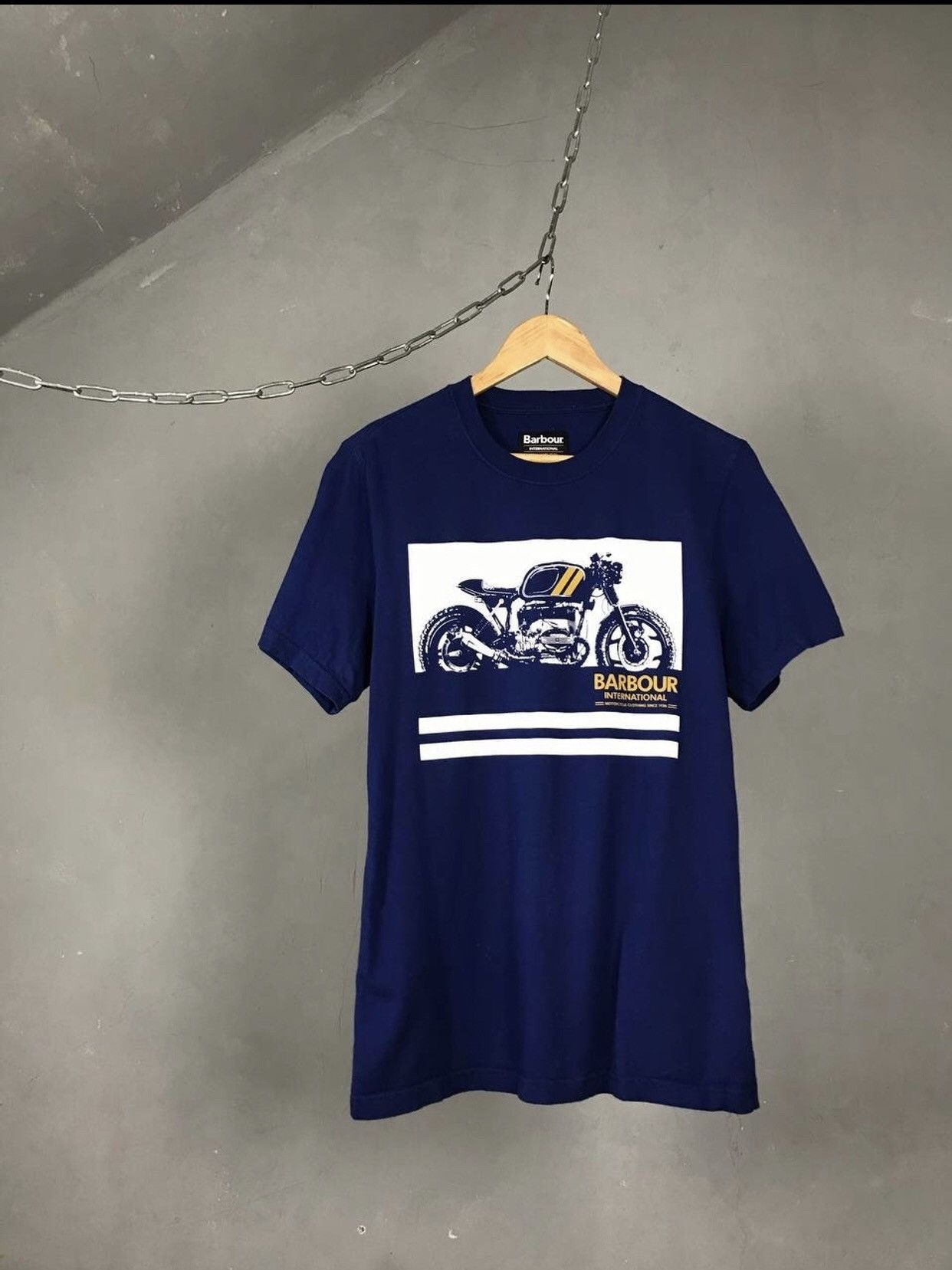 Barbour Barbour international casual streetwear luxury tee Size US M / EU 48-50 / 2 - 1 Thumbnail