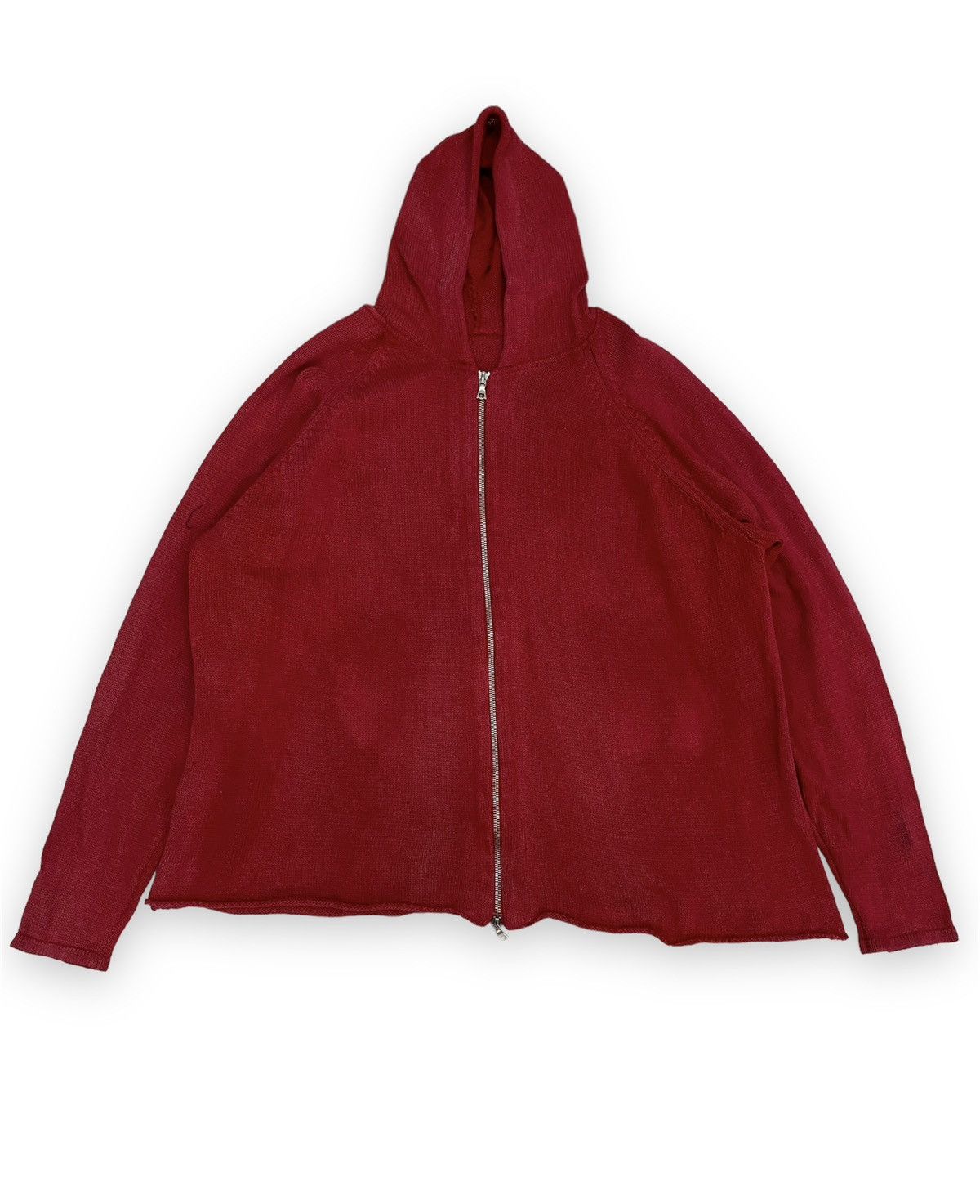 Vintage Vintage Unbranded Riri Swiss Zip Knitwear Hoodie Size US XL / EU 56 / 4 - 1 Thumbnail