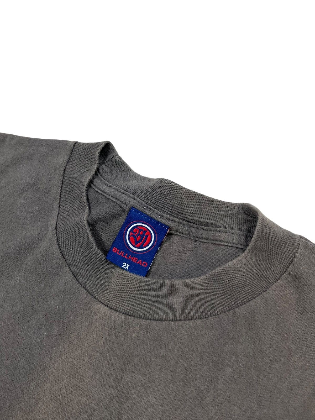 Bullhead Denim Co. Vintage Bullhead Skull T-shirt Skateboarding y2k Faded Size US XXL / EU 58 / 5 - 4 Thumbnail