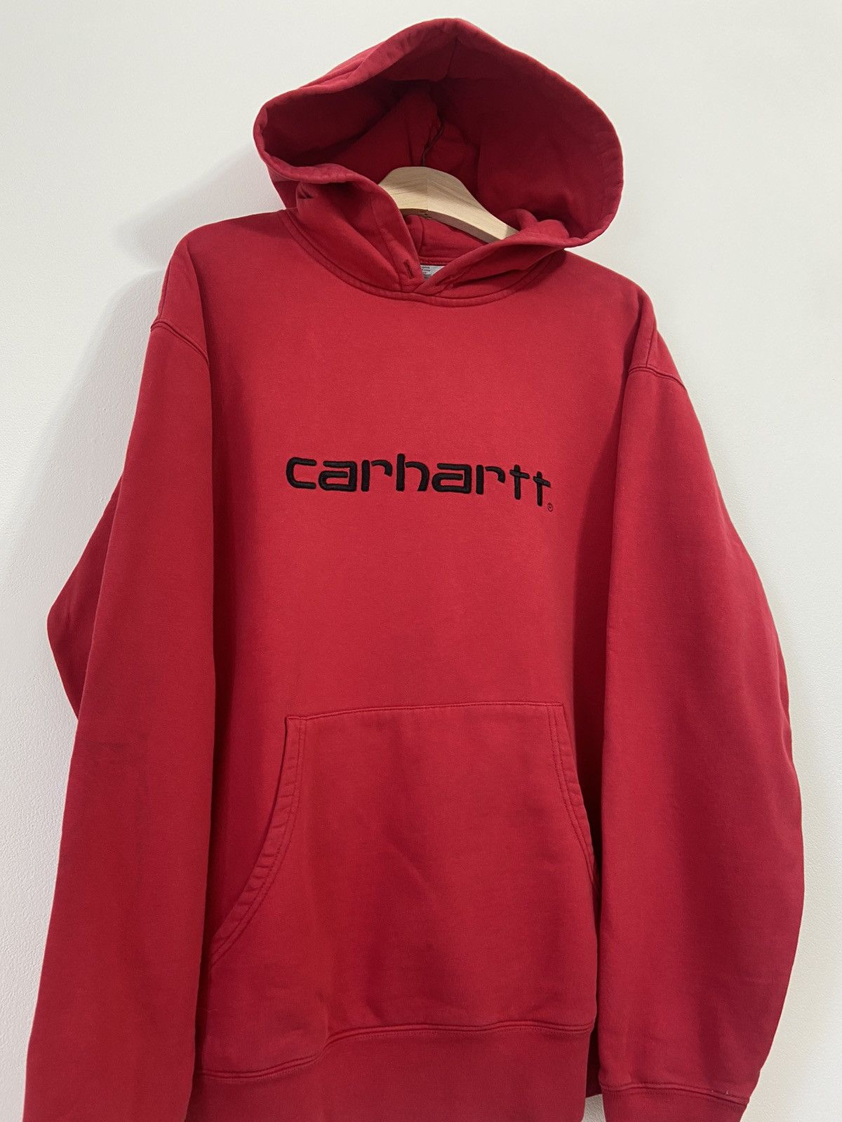 Carhartt Carhartt Vintage Hoodie Big Logo Size US XL / EU 56 / 4 - 7 Thumbnail