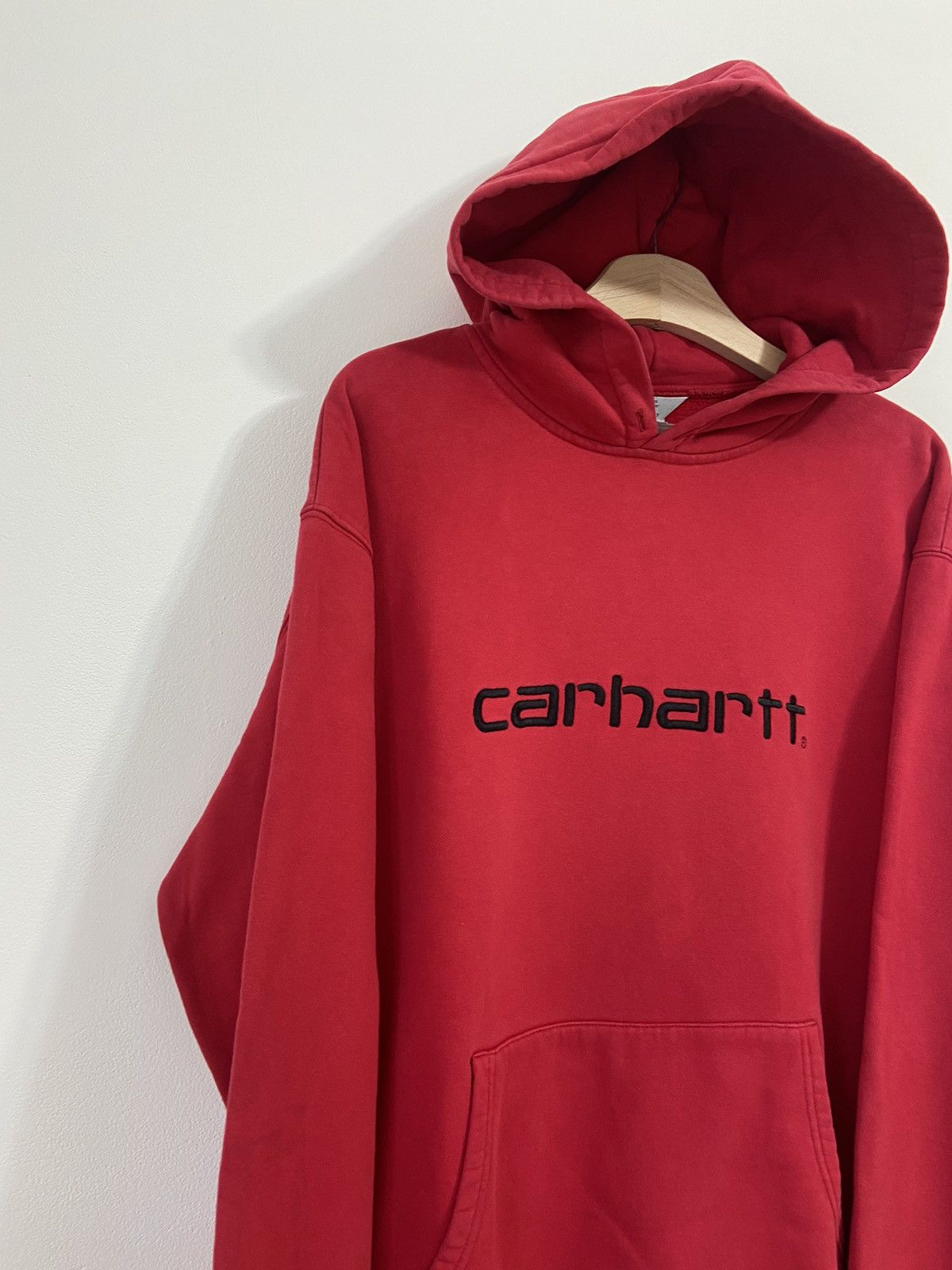Carhartt Carhartt Vintage Hoodie Big Logo Size US XL / EU 56 / 4 - 8 Thumbnail
