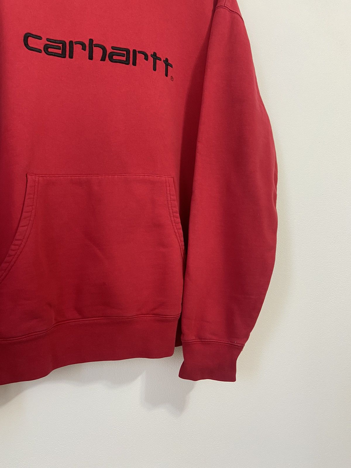 Carhartt Carhartt Vintage Hoodie Big Logo Size US XL / EU 56 / 4 - 6 Thumbnail