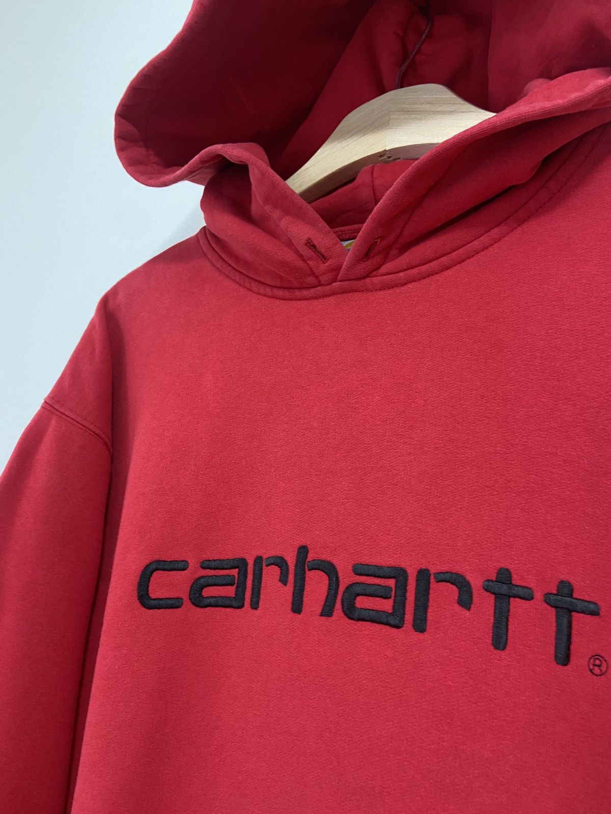 Carhartt Carhartt Vintage Hoodie Big Logo Size US XL / EU 56 / 4 - 11 Thumbnail