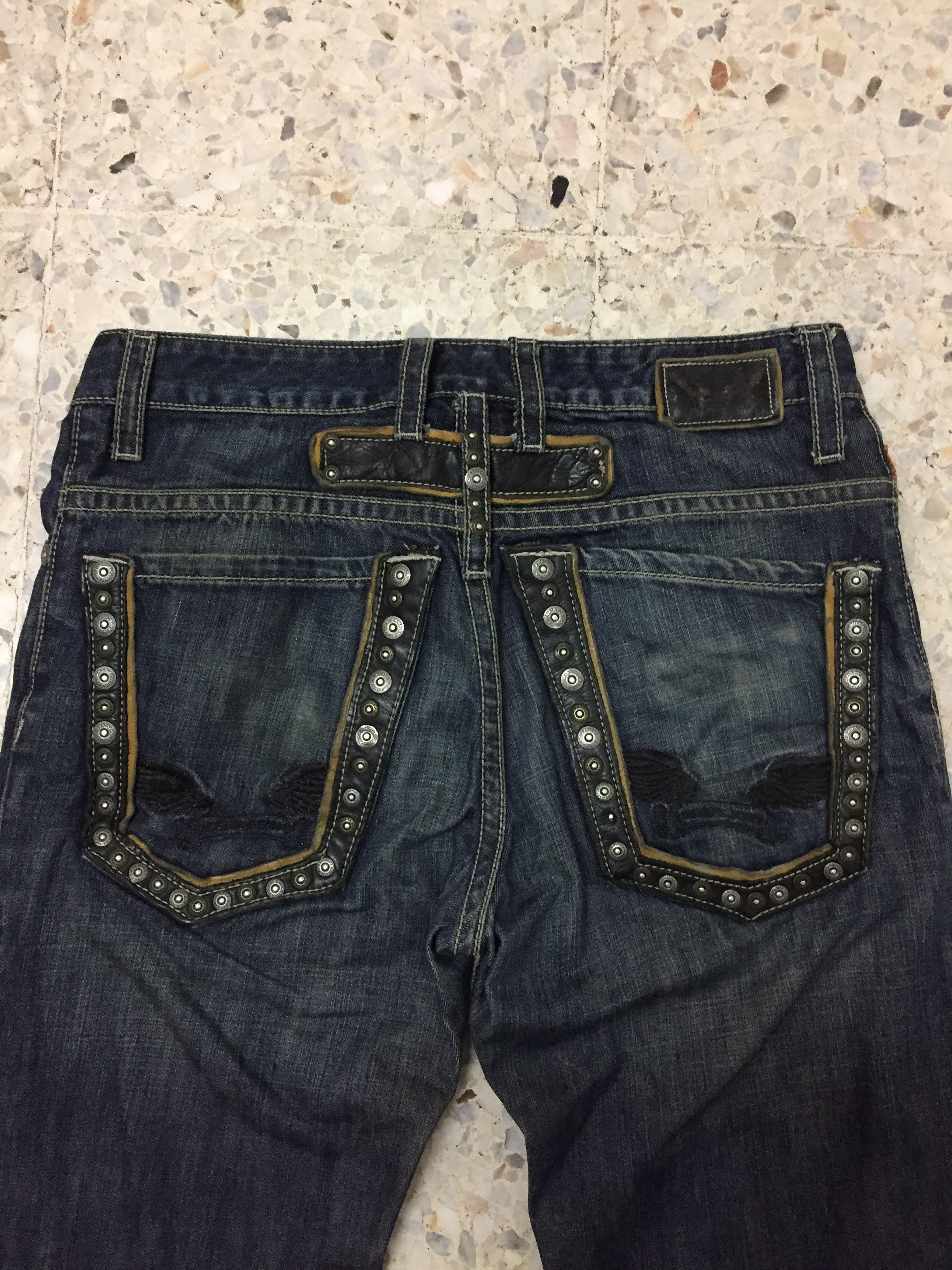 Designer × Robins Jeans Distress denim Robins Jeans by designer Robin Chretien Size US 32 / EU 48 - 4 Thumbnail