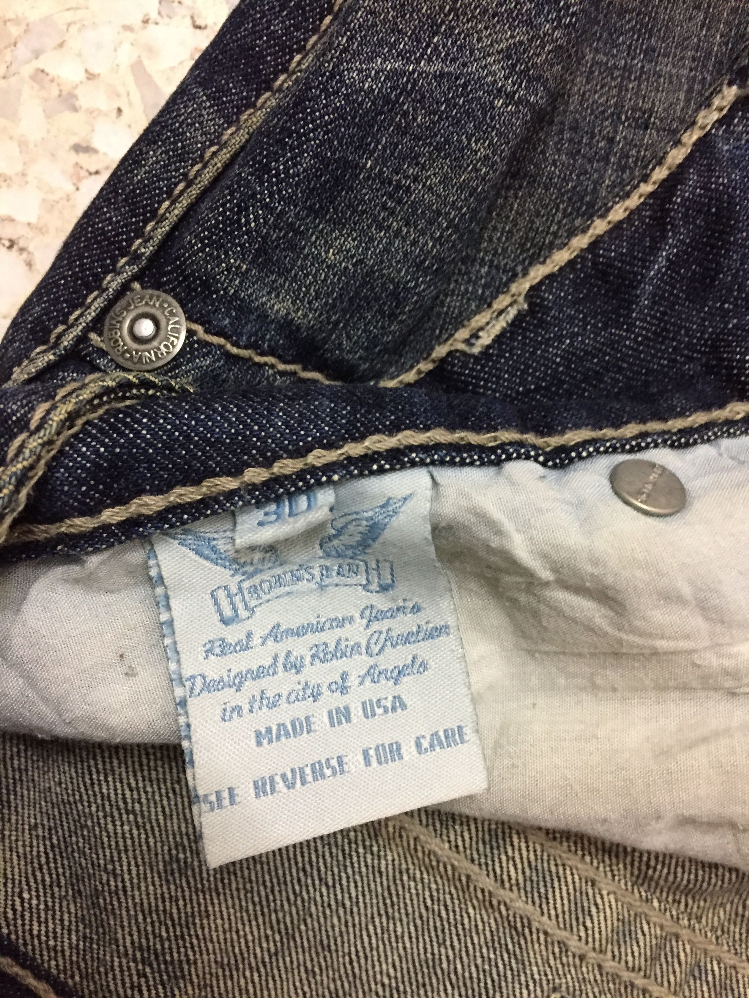 Designer × Robins Jeans Distress denim Robins Jeans by designer Robin Chretien Size US 32 / EU 48 - 8 Thumbnail