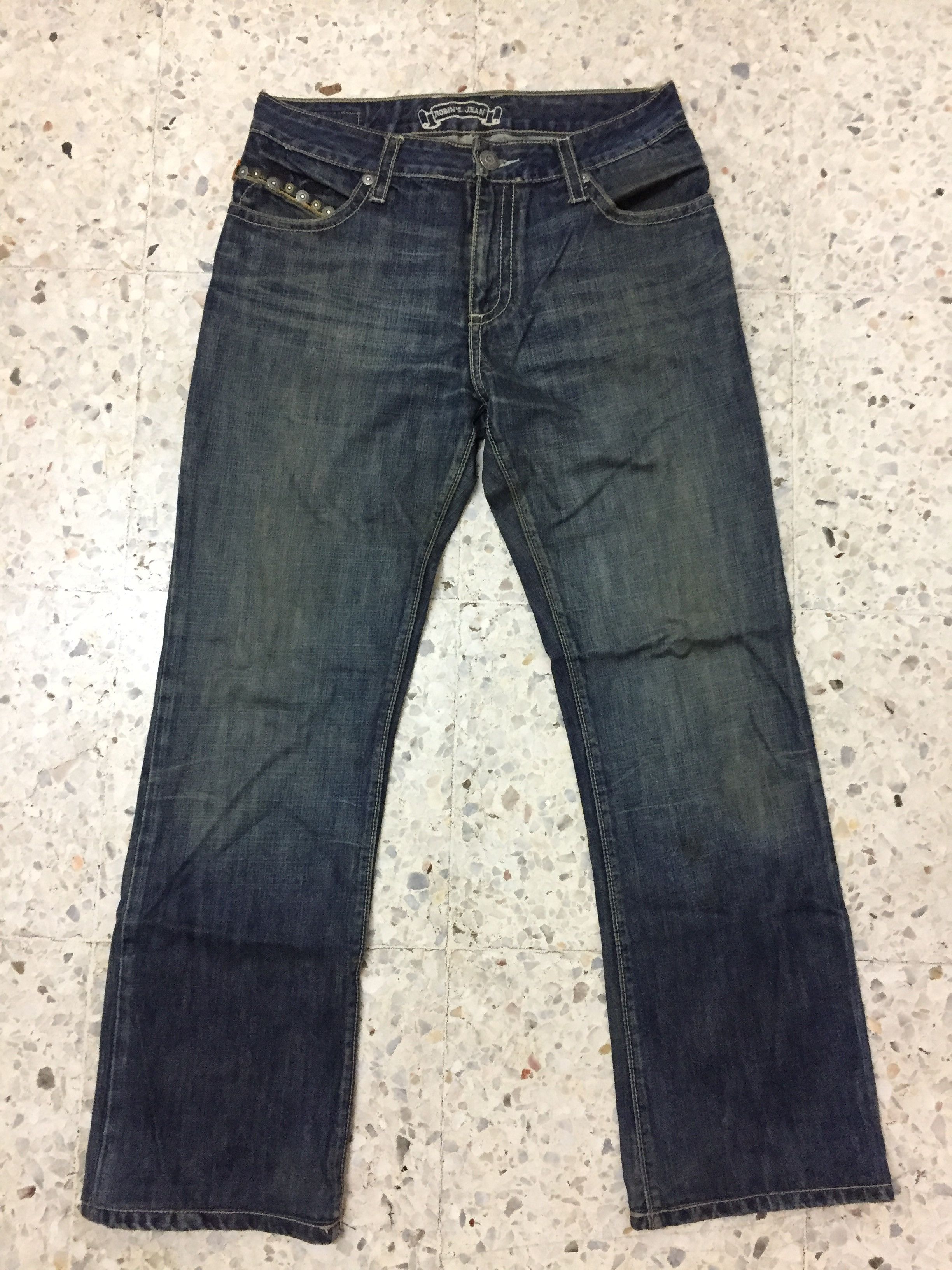 Designer × Robins Jeans Distress denim Robins Jeans by designer Robin Chretien Size US 32 / EU 48 - 2 Thumbnail