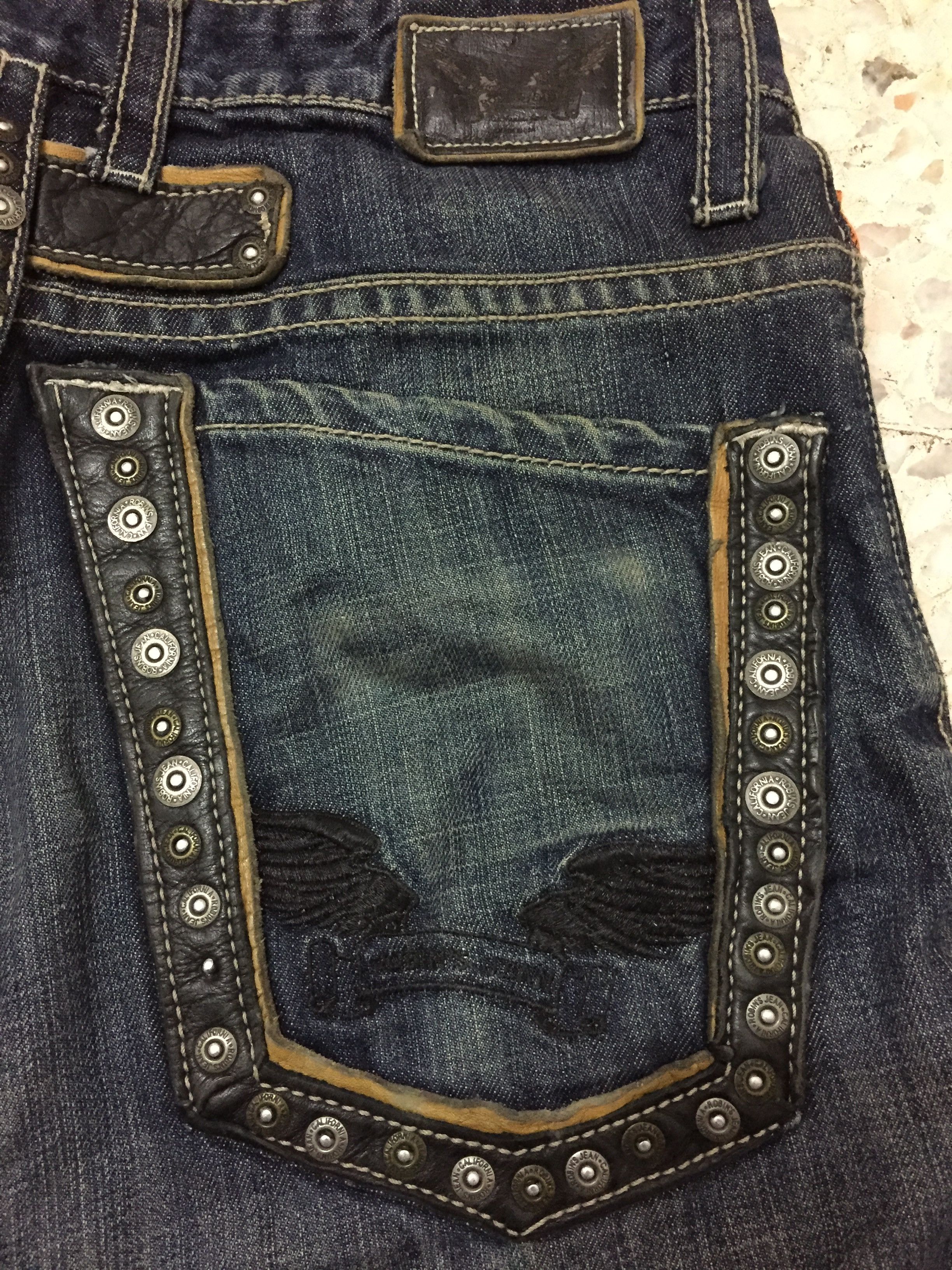 Designer × Robins Jeans Distress denim Robins Jeans by designer Robin Chretien Size US 32 / EU 48 - 6 Thumbnail