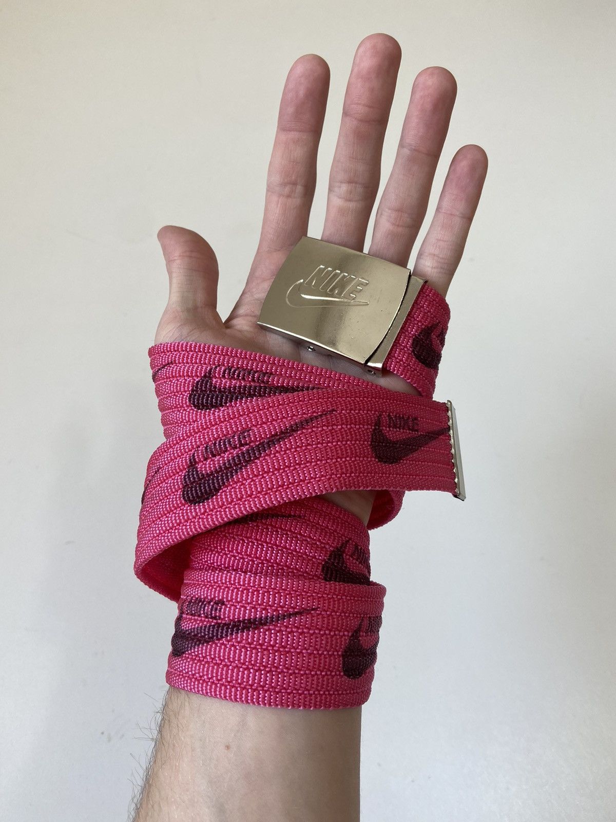 Nike × Vintage Nike Belt Monogram Size ONE SIZE - 9 Thumbnail