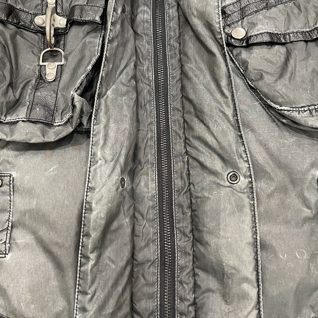 Japanese Brand RARE RESCUE SQUAD Bondage Cargo Bomber Jacket Size US L / EU 52-54 / 3 - 18 Thumbnail