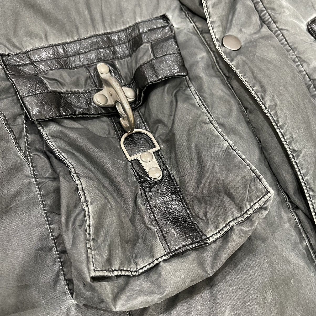 Japanese Brand RARE RESCUE SQUAD Bondage Cargo Bomber Jacket Size US L / EU 52-54 / 3 - 20 Thumbnail