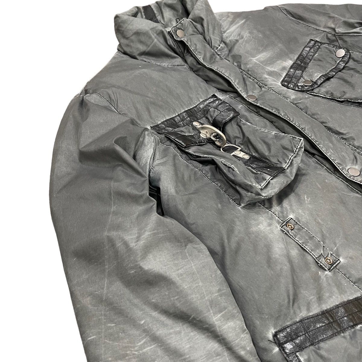 Japanese Brand RARE RESCUE SQUAD Bondage Cargo Bomber Jacket Size US L / EU 52-54 / 3 - 10 Thumbnail