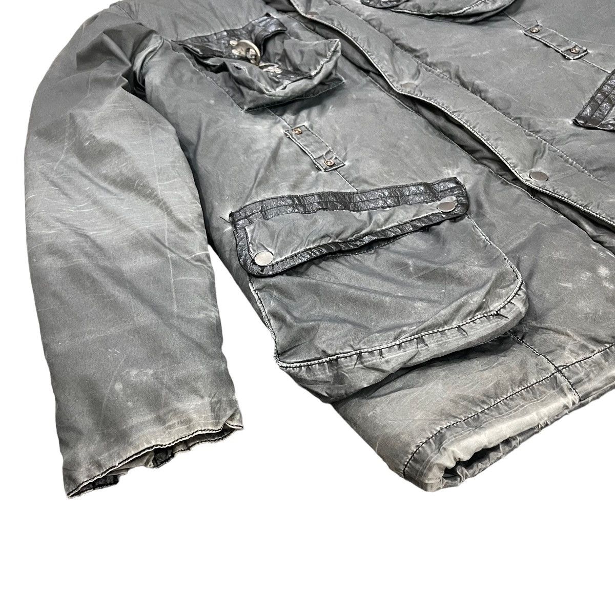 Japanese Brand RARE RESCUE SQUAD Bondage Cargo Bomber Jacket Size US L / EU 52-54 / 3 - 9 Thumbnail