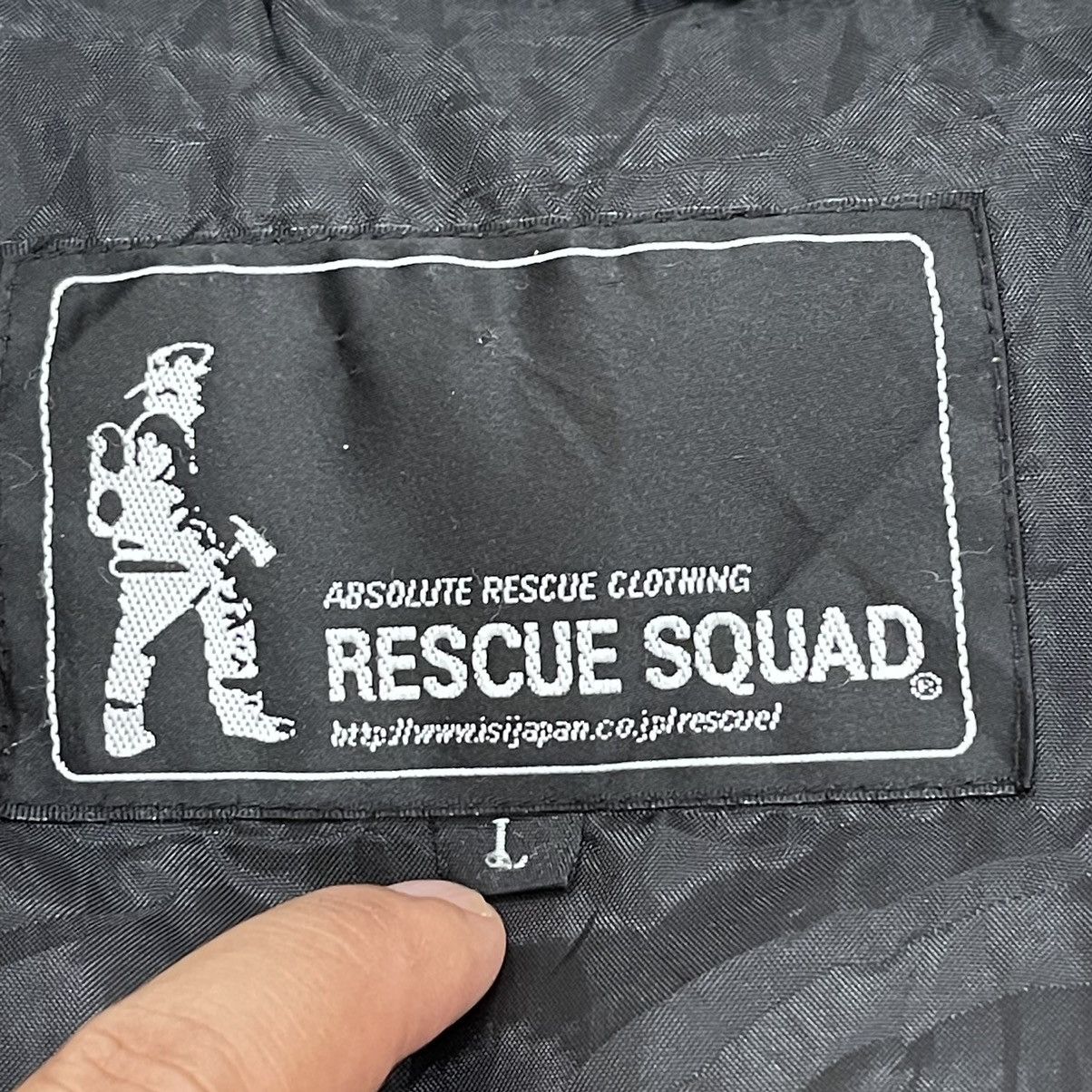 Japanese Brand RARE RESCUE SQUAD Bondage Cargo Bomber Jacket Size US L / EU 52-54 / 3 - 17 Thumbnail
