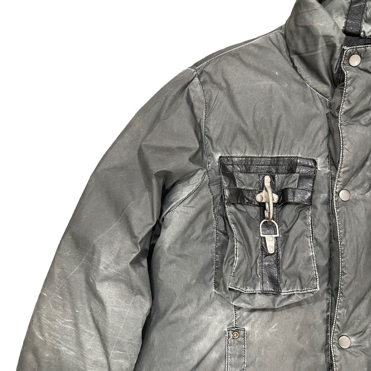 Japanese Brand RARE RESCUE SQUAD Bondage Cargo Bomber Jacket Size US L / EU 52-54 / 3 - 4 Thumbnail