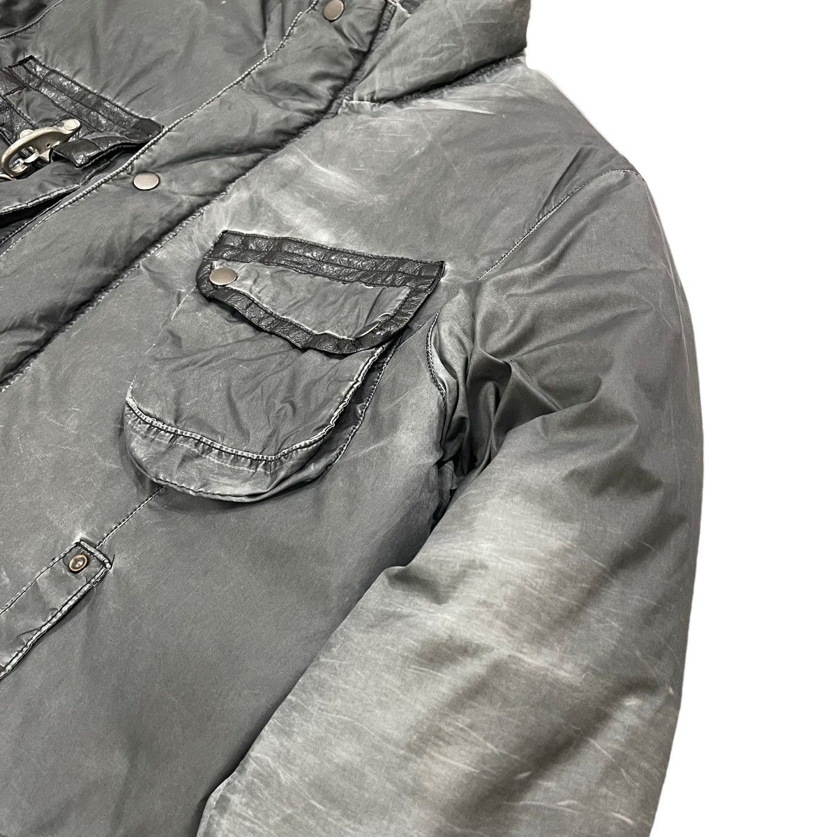 Japanese Brand RARE RESCUE SQUAD Bondage Cargo Bomber Jacket Size US L / EU 52-54 / 3 - 8 Thumbnail