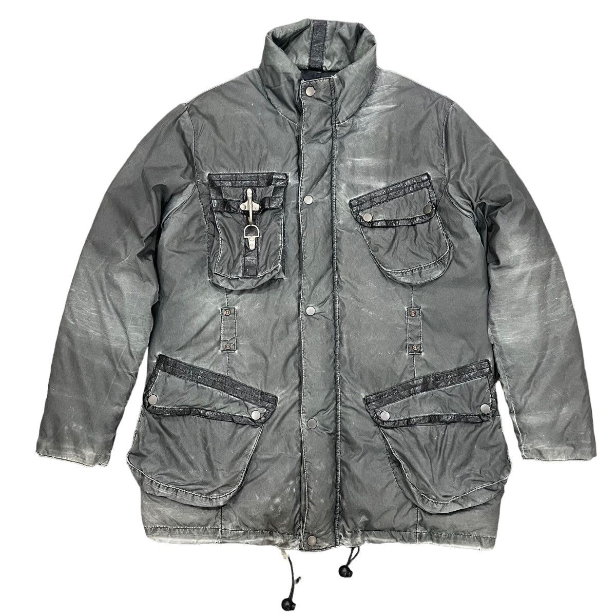 RARE RESCUE SQUAD Bondage Cargo Bomber Jacket