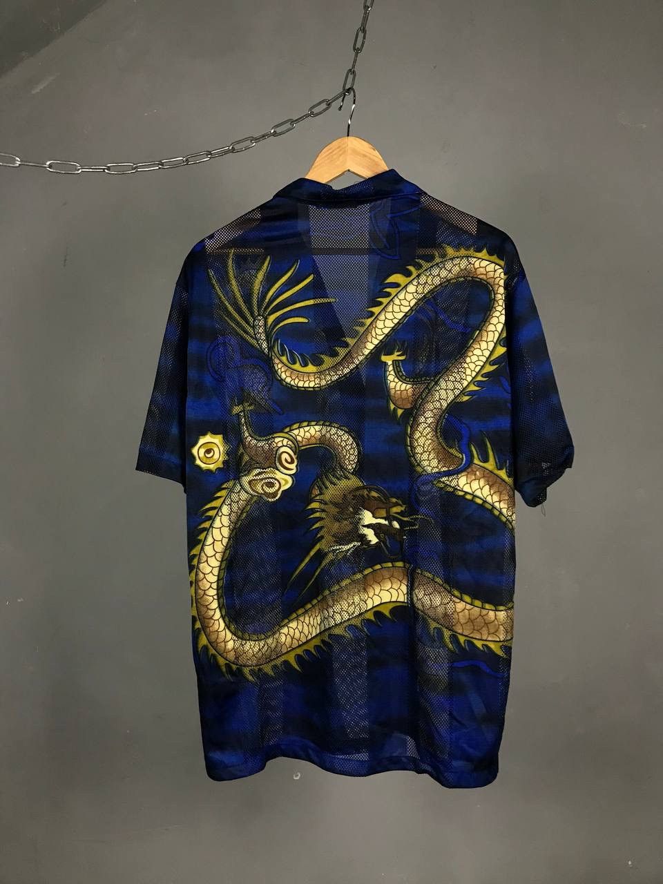 Japanese Brand × Vintage Dragon Japanese brand animal vintage shirt Size US L / EU 52-54 / 3 - 5 Thumbnail