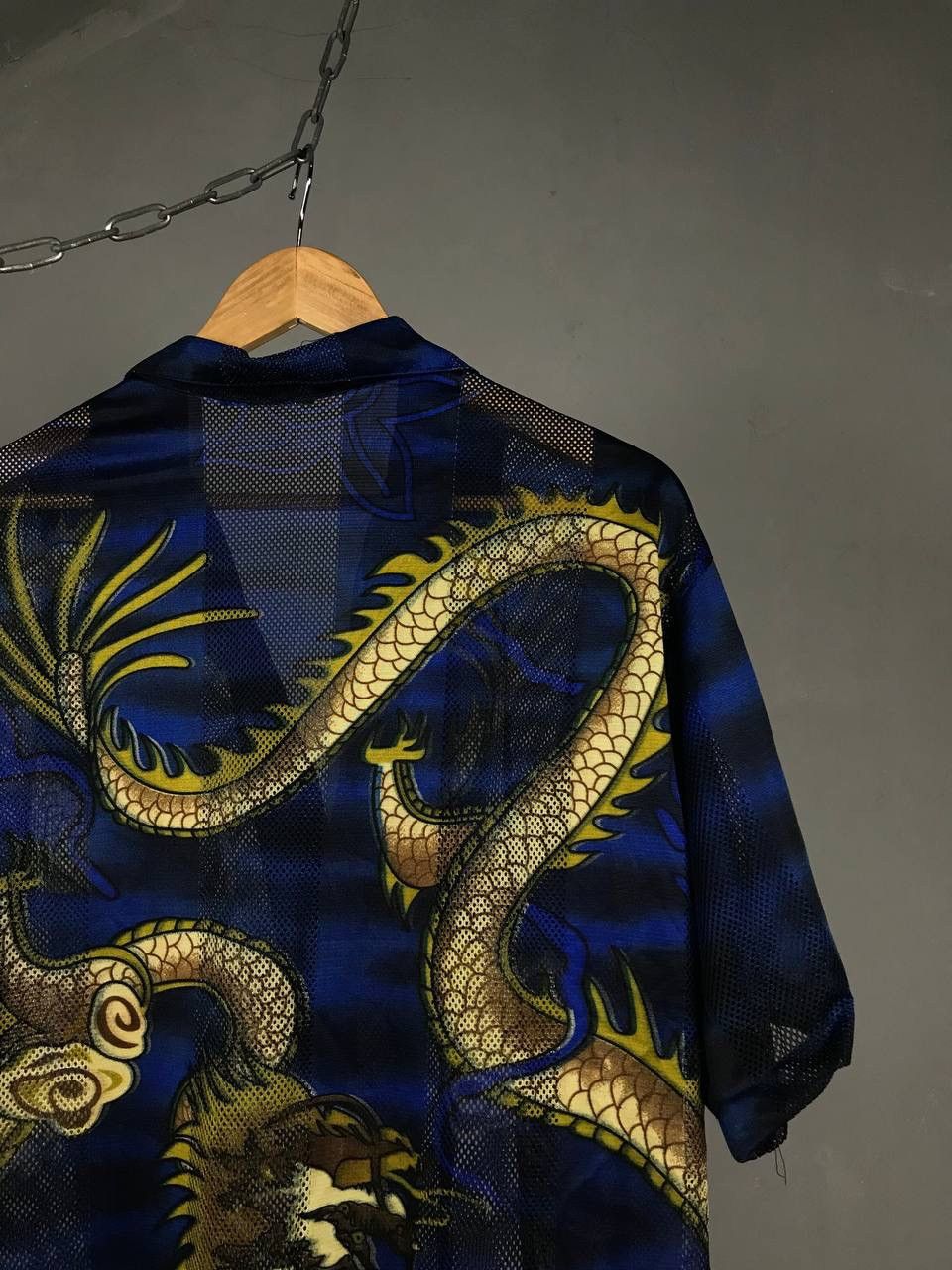 Japanese Brand × Vintage Dragon Japanese brand animal vintage shirt Size US L / EU 52-54 / 3 - 6 Thumbnail