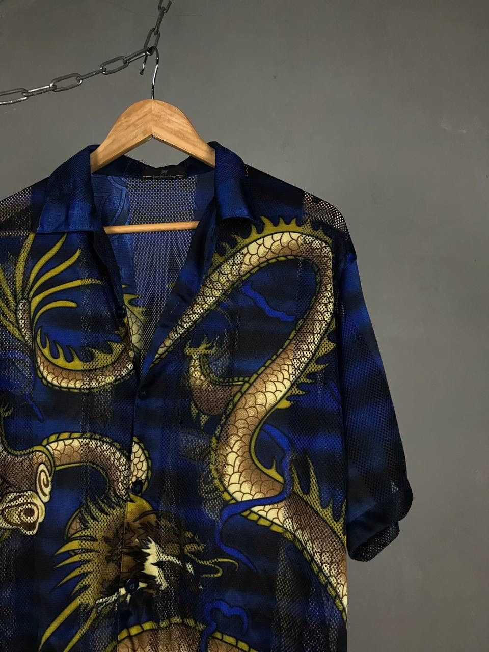 Japanese Brand × Vintage Dragon Japanese brand animal vintage shirt Size US L / EU 52-54 / 3 - 2 Thumbnail