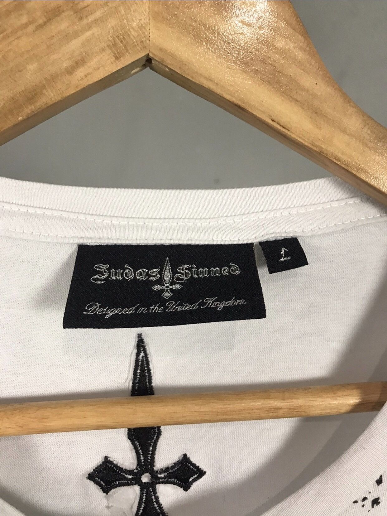 Other Judas Sinned Streetwear Overpinted Tee Size US L / EU 52-54 / 3 - 4 Thumbnail