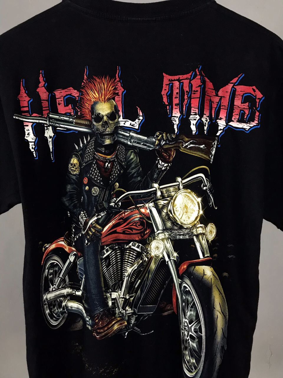 Band Tees Hell Time Vintage Rock Tee Size US M / EU 48-50 / 2 - 7 Thumbnail