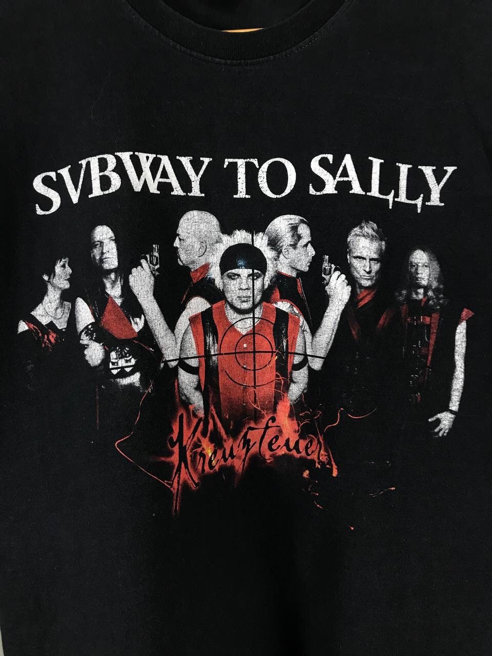 Band Tees × Vintage Sabway To Sally Kreuzfeuer Vintage Rock Band Tee Size US M / EU 48-50 / 2 - 3 Thumbnail