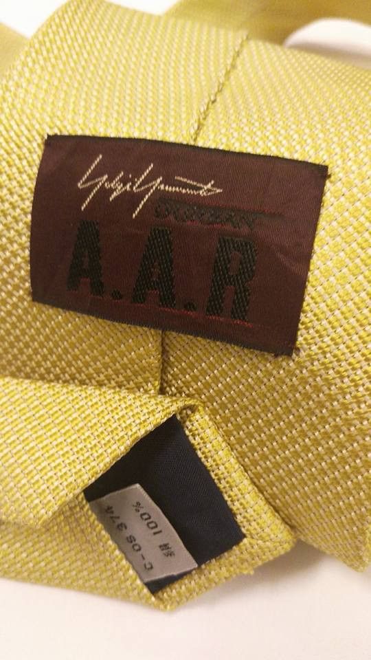 yohji yamamoto necktie
