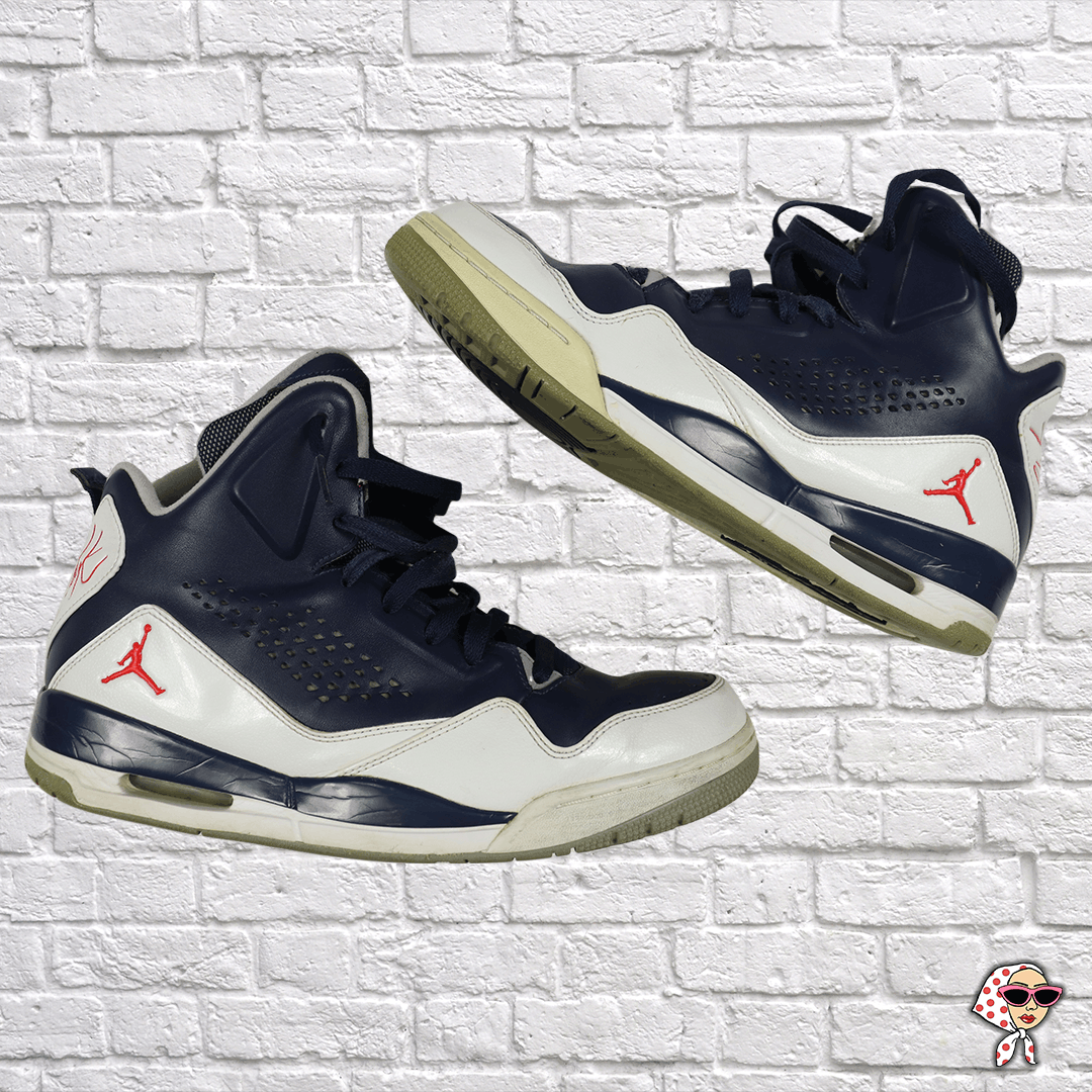NIKE JORDAN FLIGHT SC-3 MIDNIGHT NAVY SNEAKERS 629877-407