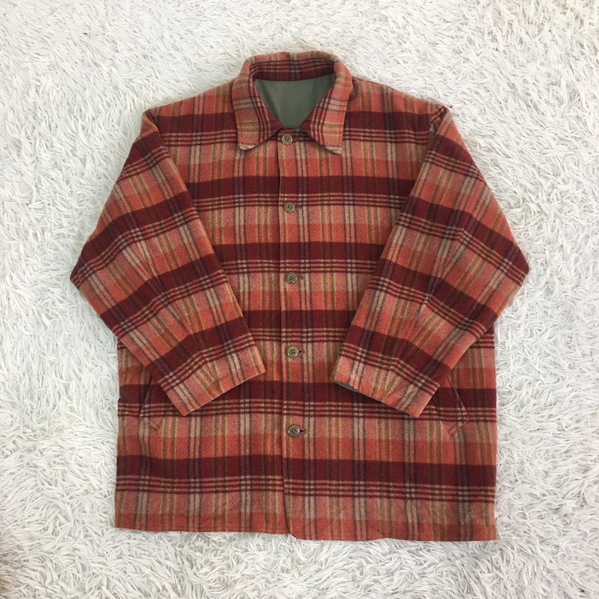 Christian Dior Monsieur Christian Dior Monsieur Reversible Tartan Size US XL / EU 56 / 4 - 2 Thumbnail