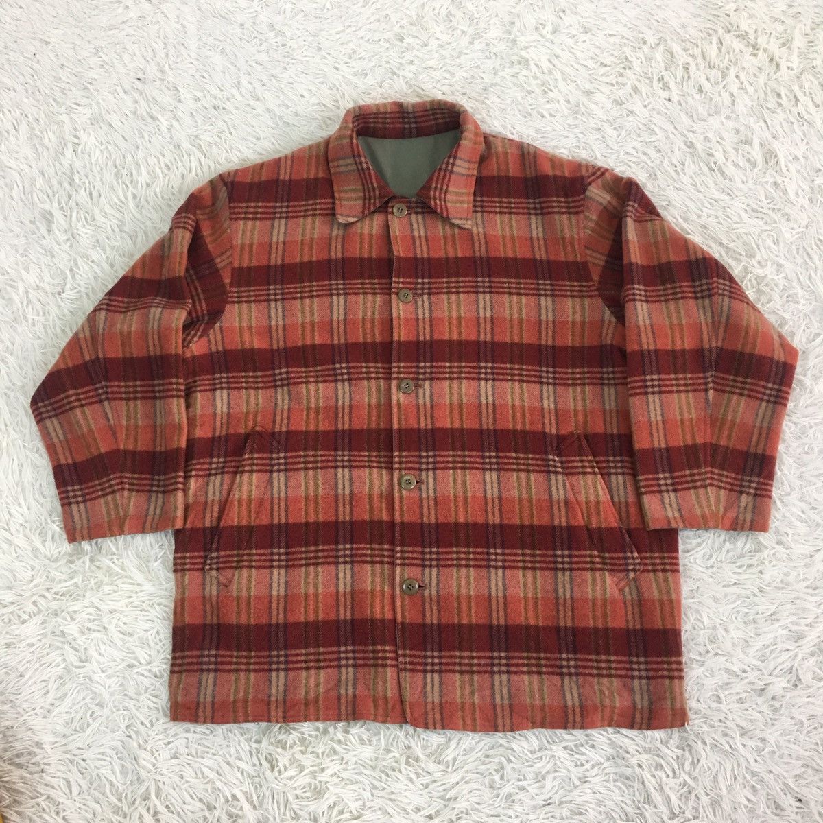 Christian Dior Monsieur Christian Dior Monsieur Reversible Tartan Size US XL / EU 56 / 4 - 3 Thumbnail